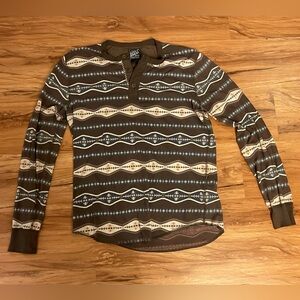 Grey Lucky Brand Henley